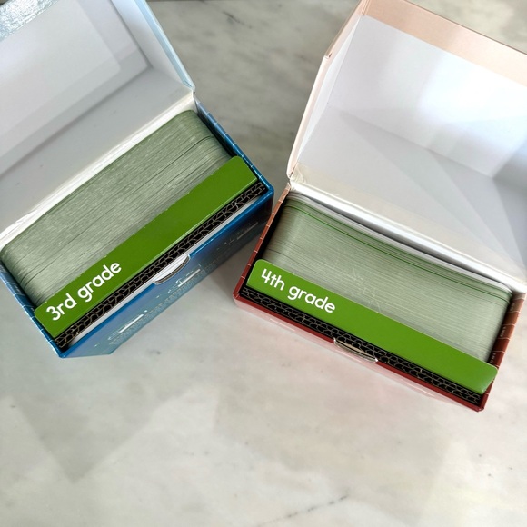 Vocabulary cards and Workbooks Grade 3 & 4 - Picture 2 of 2